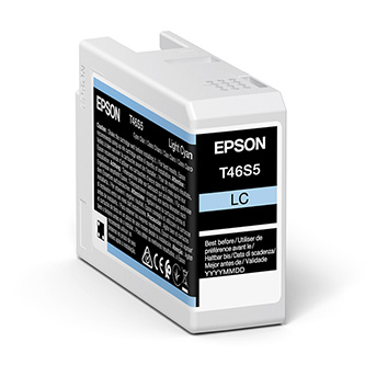 Obrazek Epson T46S C13T46S500 originální inkoustová kazeta, barva náplně azurová