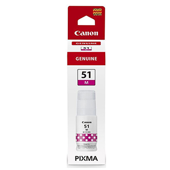 Obrazek Canon 51 4547C001 originální ink bottle, barva náplně purpurová, výtěžnost cartridge 7700 stran