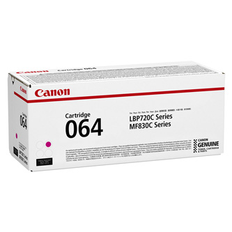 Obrazek Canon 064 4933C001 originální tonerová kazeta, barva náplně purpurová, výtěžnost cartridge 5000 stran