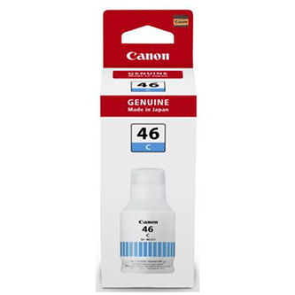 Obrazek Canon 46 4427C001 originální ink bottle, barva náplně azurová, výtěžnost cartridge 14000 stran