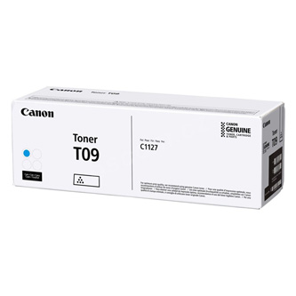 Obrazek Canon T09 3019C006 originální tonerová kazeta, barva náplně azurová, výtěžnost cartridge 5900 stran