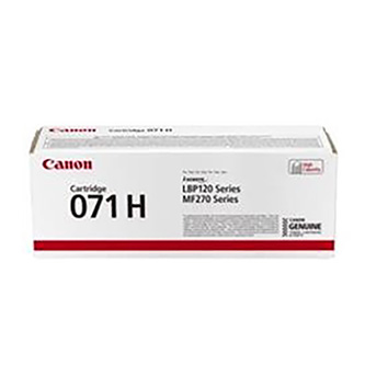 Obrazek Canon 071H 5646C002 originální tonerová kazeta, barva náplně černá, výtěžnost cartridge 2500 stran