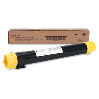 Obrazek Xerox 006R01514 originální tonerová kazeta, barva náplně žlutá, výtěžnost cartridge 15000 stran