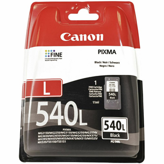 Obrazek Canon originální ink PG540L, black, 300str., 5224B001, Canon Pixma MG2150, MG225