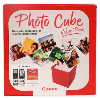 Obrazek Canon originální ink PG-540/CL-541 photo cube value pack, 5225B012, Canon Pixma
