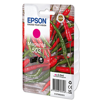 Obrazek Epson originální ink C13T09Q34010, T09Q340, 503, magenta, 3.3ml, Epson XP-5200,