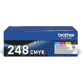 Obrazek Brother TN-248 TN248VAL originální tonerová kazeta, výtěžnost cartridge 4000 stran