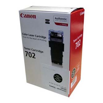 Obrazek Canon 702 9645A004 originální tonerová kazeta, barva náplně černá, výtěžnost cartridge 10000 stran