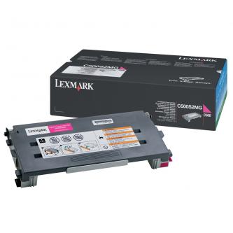 Obrazek Lexmark C500S2MG originální tonerová kazeta, barva náplně purpurová, výtěžnost cartridge 1500 stran