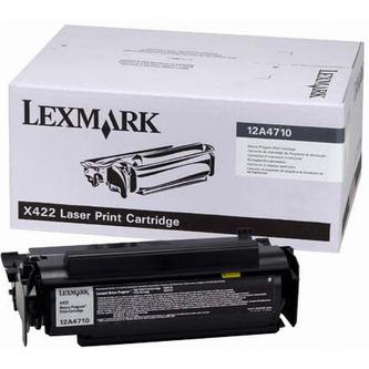 Obrazek Lexmark 12A4710 originální tonerová kazeta, barva náplně černá, výtěžnost cartridge 6000 stran