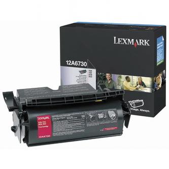 Obrazek Lexmark 12A6730 originální tonerová kazeta, barva náplně černá, výtěžnost cartridge 7500 stran