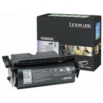 Obrazek Lexmark 12A6830 originální tonerová kazeta, barva náplně černá, výtěžnost cartridge 7500 stran