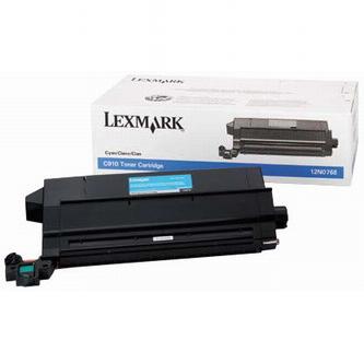 Obrazek Lexmark 12N0768 originální tonerová kazeta, barva náplně azurová, výtěžnost cartridge 14000 stran