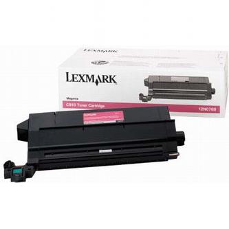 Obrazek Lexmark 12N0769 originální tonerová kazeta, barva náplně purpurová, výtěžnost cartridge 14000 stran