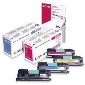 Obrazek Lexmark 1361753 originální tonerová kazeta, barva náplně purpurová, výtěžnost cartridge 3500 stran