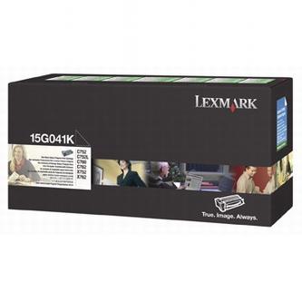 Obrazek Lexmark 15G041K originální tonerová kazeta, barva náplně černá, výtěžnost cartridge 6000 stran