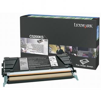 Obrazek Lexmark C5200KS originální tonerová kazeta, barva náplně černá, výtěžnost cartridge 1500 stran