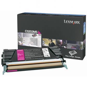 Obrazek Lexmark C5202MS originální tonerová kazeta, barva náplně purpurová, výtěžnost cartridge 1500 stran