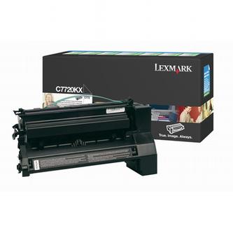 Obrazek Lexmark C7720KX originální tonerová kazeta, barva náplně černá, výtěžnost cartridge 15000 stran