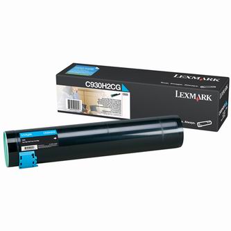 Obrazek Lexmark C930H2CG originální tonerová kazeta, barva náplně azurová, výtěžnost cartridge 24000 stran