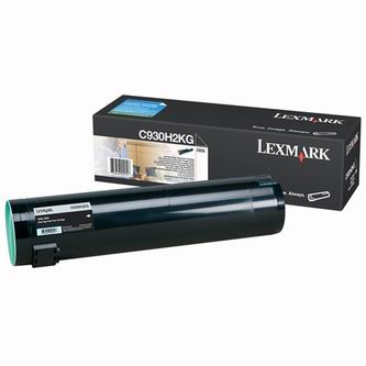 Obrazek Lexmark C930H2KG originální tonerová kazeta, barva náplně černá, výtěžnost cartridge 38000 stran