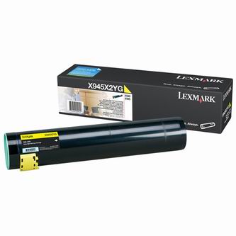 Obrazek Lexmark X945X2YG originální tonerová kazeta, barva náplně žlutá, výtěžnost cartridge 22000 stran