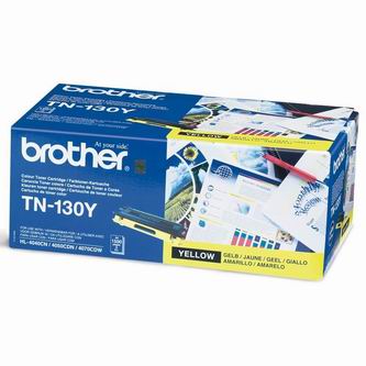 Obrazek Brother TN130 TN130Y originální tonerová kazeta, barva náplně žlutá, výtěžnost cartridge 1500 stran