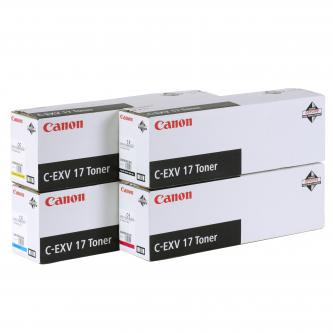 Obrazek Canon C-EXV 17 0260B002 originální tonerová kazeta, barva náplně purpurová, výtěžnost cartridge 36000 stran