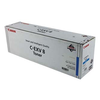 Obrazek Canon C-EXV 8 7628A002 originální tonerová kazeta, barva náplně azurová, výtěžnost cartridge 25000 stran