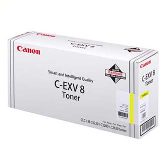 Obrazek Canon C-EXV 8 7626A002 originální tonerová kazeta, barva náplně žlutá, výtěžnost cartridge 25000 stran