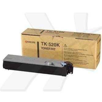 Kyocera TK-520 1T02HJ0EU0 originální tonerová kazeta, barva náplně černá, výtěžnost cartridge 6000 stran