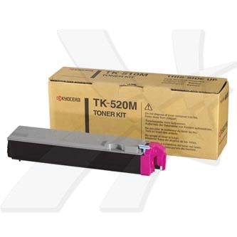Kyocera TK-520 1T02HJBEU0 originální tonerová kazeta, barva náplně purpurová, výtěžnost cartridge 4000 stran