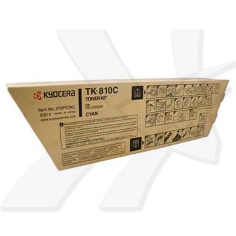 Obrazek Kyocera TK-810 370PC5KL001 originální tonerová kazeta, barva náplně azurová, výtěžnost cartridge 20000 stran