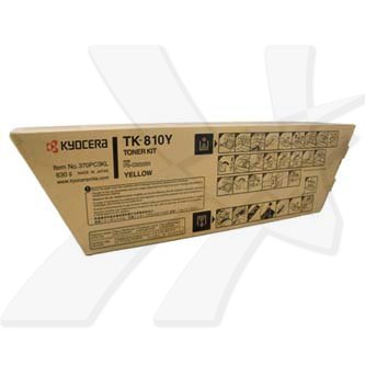 Obrazek Kyocera TK-810 370PC3KL001 originální tonerová kazeta, barva náplně žlutá, výtěžnost cartridge 20000 stran