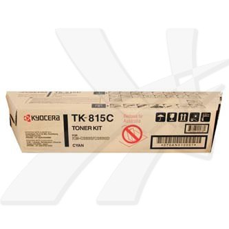 Kyocera TK815C originální toner, cartridge, náplň, barva