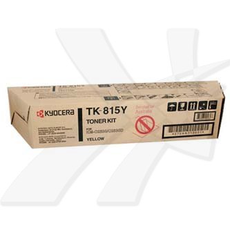 Kyocera TK815Y originální toner, cartridge, náplň, barva