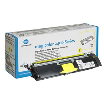 Obrazek Konica A00W132 hol. originální tonerová kazeta, barva náplně žlutá, výtěžnost cartridge 4500 stran