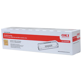 Obrazek Oki B4600 43502002 originální tonerová kazeta, barva náplně černá, výtěžnost cartridge 7000 stran