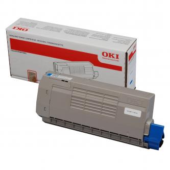 Obrazek Oki C710 44318607 originální tonerová kazeta, barva náplně azurová, výtěžnost cartridge 11500 stran