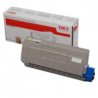 Obrazek Oki C710 44318605 originální tonerová kazeta, barva náplně žlutá, výtěžnost cartridge 11500 stran