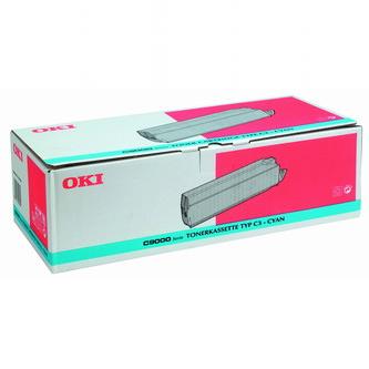Obrazek Oki C9000 41515211 originální tonerová kazeta, barva náplně azurová, výtěžnost cartridge 15000 stran