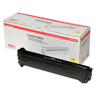 Obrazek Oki C9600 42918105 válcová jednotka, barva náplně žlutá, výtěžnost cartridge 30000 stran