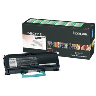 Obrazek Lexmark E460X11E originální tonerová kazeta, barva náplně černá, výtěžnost cartridge 15000 stran