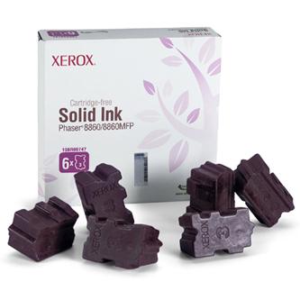 Obrazek Xerox 108R00818 originální tonerová kazeta, barva náplně purpurová, výtěžnost cartridge 14000 stran