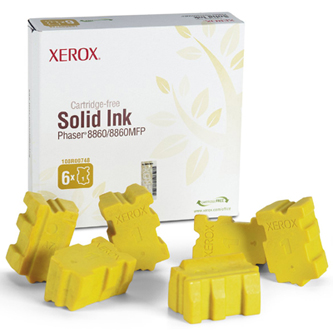 Obrazek Xerox 108R00819 originální tonerová kazeta, barva náplně žlutá, výtěžnost cartridge 14000 stran