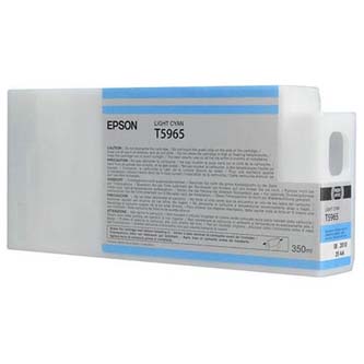 Obrazek Epson T596 C13T596500 originální inkoustová kazeta, barva náplně azurová