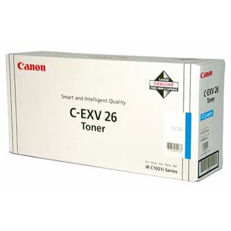 Obrazek Canon C-EXV 26 1659B006 originální tonerová kazeta, barva náplně azurová, výtěžnost cartridge 6000 stran