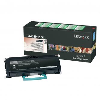 Obrazek Lexmark X463H11G originální tonerová kazeta, barva náplně černá, výtěžnost cartridge 9000 stran