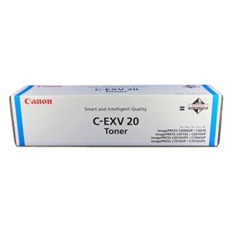 Obrazek Canon C-EXV 20 0437B002 originální tonerová kazeta, barva náplně azurová, výtěžnost cartridge 35000 stran