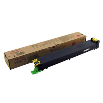Obrazek Sharp MX-31GTYA originální tonerová kazeta, barva náplně žlutá, výtěžnost cartridge 15000 stran